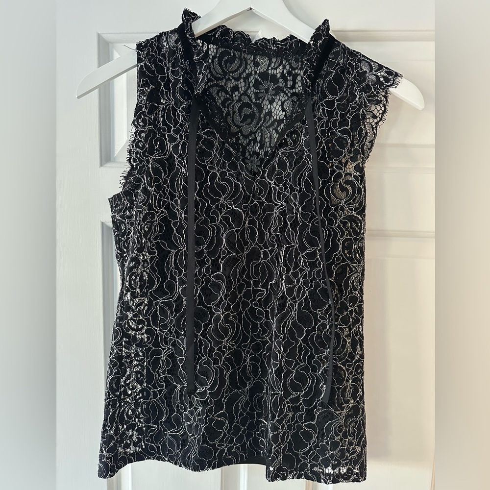 White House Black Market Sleeveless Top